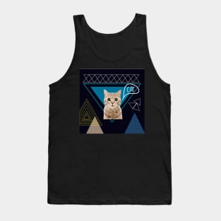 Cat - Zine Culture Tank Top